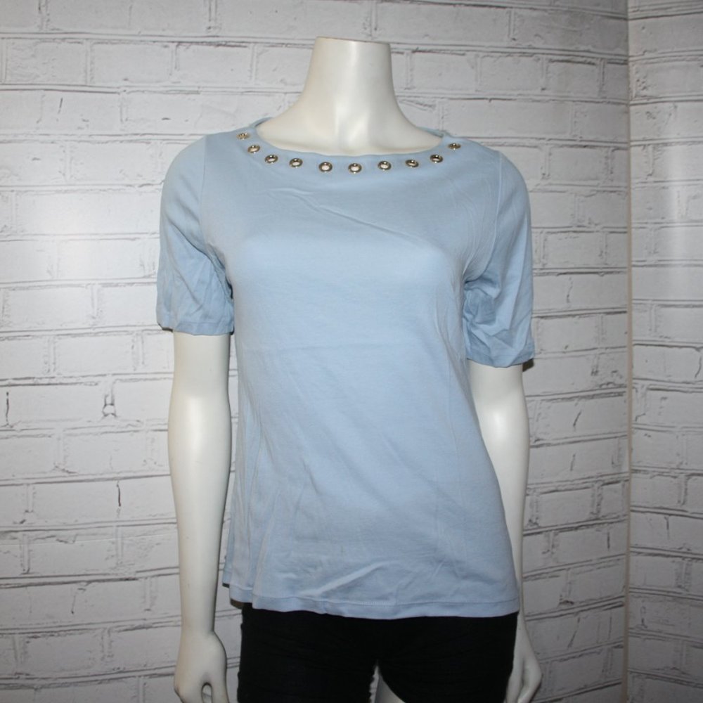 💎💙 Jones New York · Light Blue Blouse · Size XS